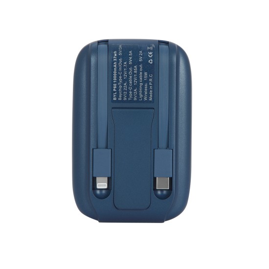 10 bin mah kablosuz şarj destekli powerbank