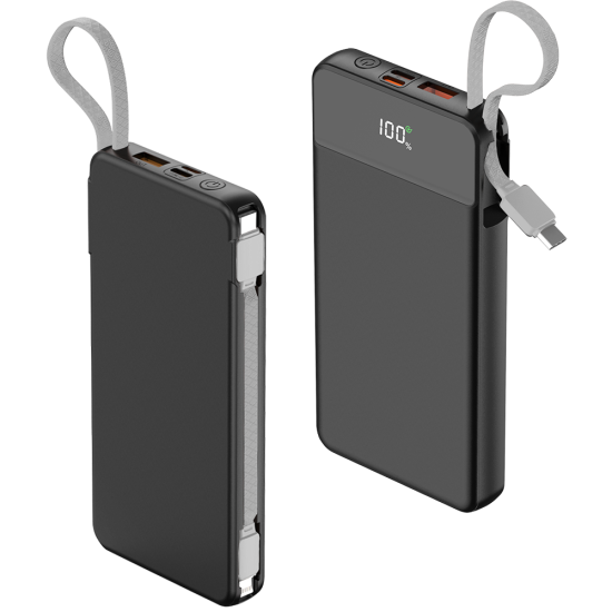 10 Bin mAh Type C ve Micro USBli Powerbank