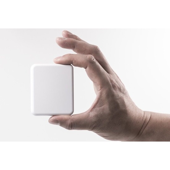 MagSafe Uyumlu 5.000 mAh Geri Dönüştürülmüş ABS Kablosuz Powerbank - Beyaz
