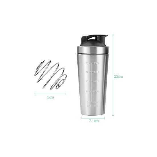 Çelik Sporcu Matarası ve Protein Shaker