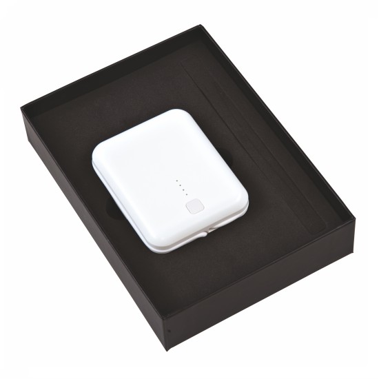 5200 mAh Hızlı Şarj Kablolu Promosyon Powerbank