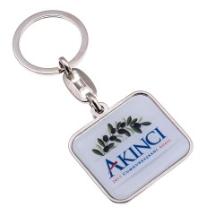 Promosyonluk Metal Damla Anahtarlık