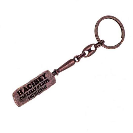Promosyonluk Metal Eskitme Anahtarlık