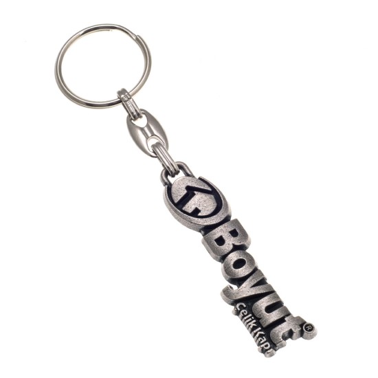 Promosyonluk Metal Eskitme Anahtarlık