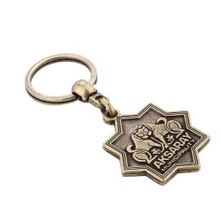 Promosyonluk Metal Eskitme Anahtarlık