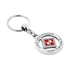 Promosyonluk Metal Mineli Anahtarlık