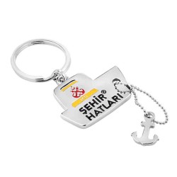 Promosyon Metal Mineli Anahtarlık