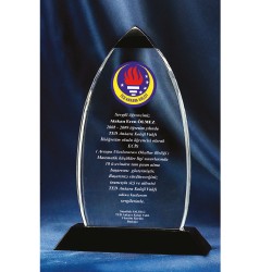 Promosyonluk Kristal Plaket