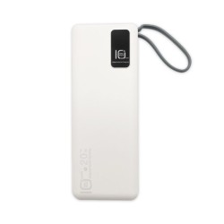 Promosyonluk Beyaz 10000mAh Hızlı Şarj Powerbank
