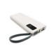 Promosyonluk Beyaz 10000mAh Hızlı Şarj Powerbank