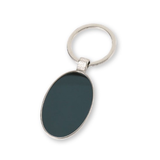 Promosyonluk Plakalı Oval Anahtarlık