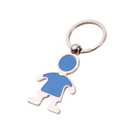 İNSAN ŞEKLİNDE RENKLİ PROMOSYON METAL ANAHTARLIK 