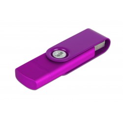 16 GB Renkli Döner Başlıklı OTG USB Flash Bellek