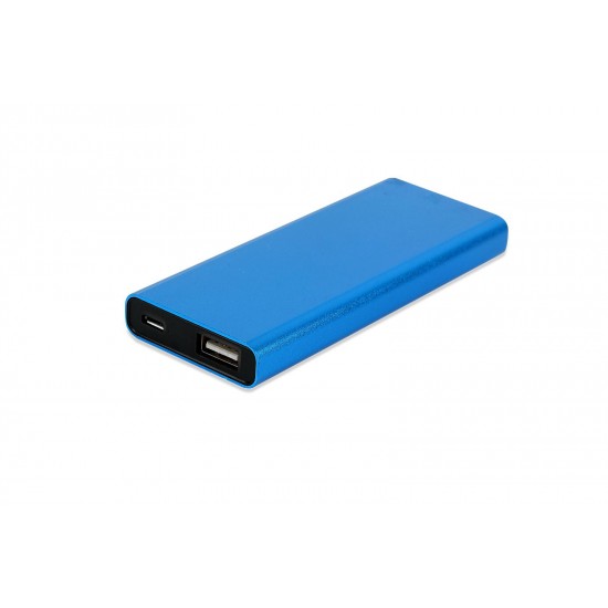 3000 mah Powerbank 16 GB OTG Kalem Promosyon Mavi Set