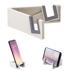 Buğday Samanı Katkılı Kaymaz ve Katlanabilir Masaüstü Telefon Standı