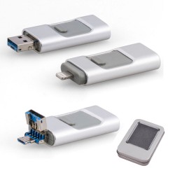 Telefona Takılabilen Promosyon Metal 16 GB USB Bellek