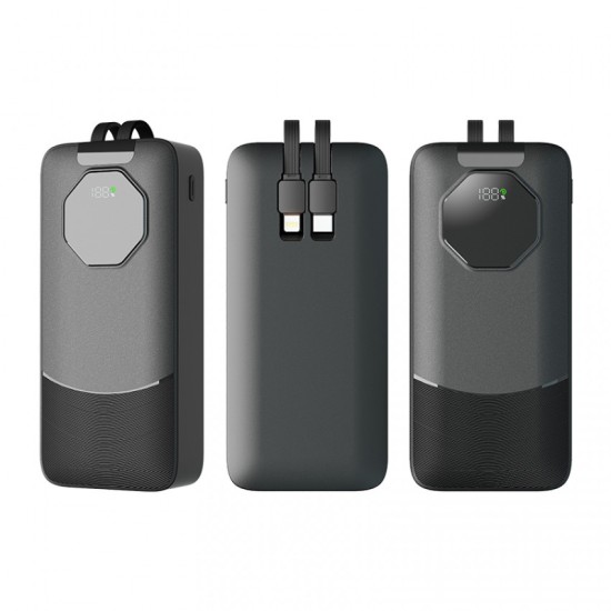 PWB-008 20 Bin mAh Powerbank Kendinden Kablolu