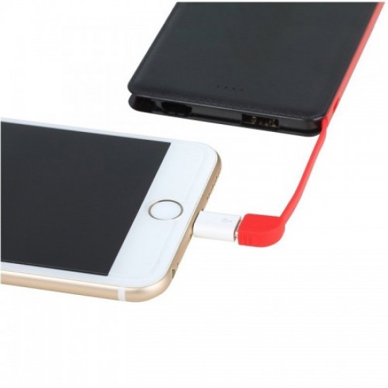 6000 mAh Slim Kasa Kablolu Promosyon Powerbank 6000 mAh Slim Kasa Kablolu Promosyon Powerbank