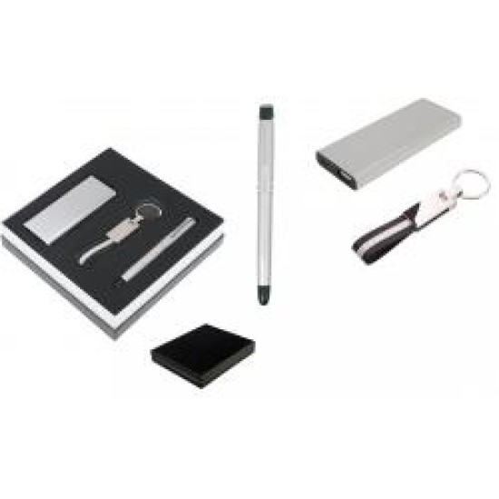 Promosyon Powerbank, Roller Kalem ve Anahtarlık Set