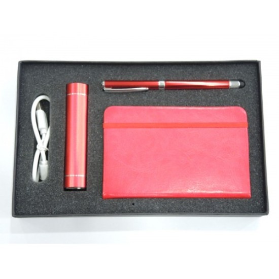 Promosyon Powerbank, Defter ve Dokunmatik Kalem Set