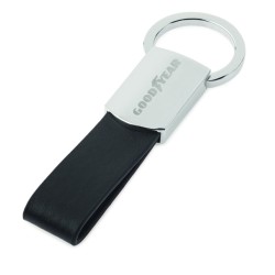 Promosyonluk Deri Metal Anahtarlık