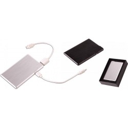 Promosyonluk Metal Kasa 2600 mAh Powerbank