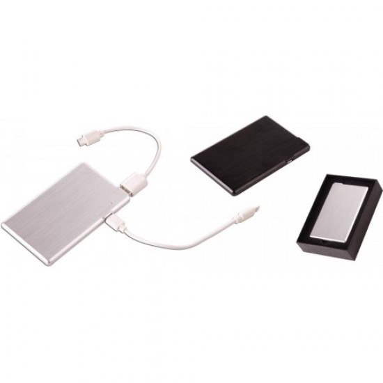 Promosyonluk Metal Kasa 2600 mAh Powerbank