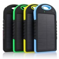 Güneş Enerjili 5000 mAh Solar Powerbank 
