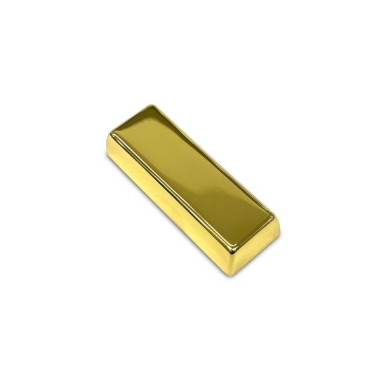 Altın Külçe Tasarımlı Metal USB Bellek 64GB – Lüks Promosyon Ürünü