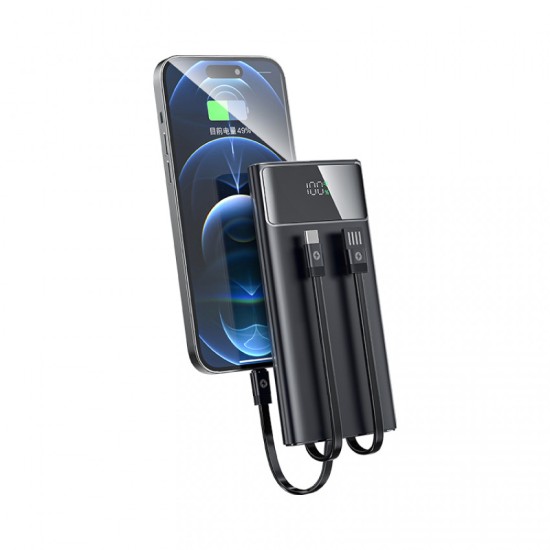 PWB-011 10 BİN MAH KENDİNDEN KABLOLU POWERBANK