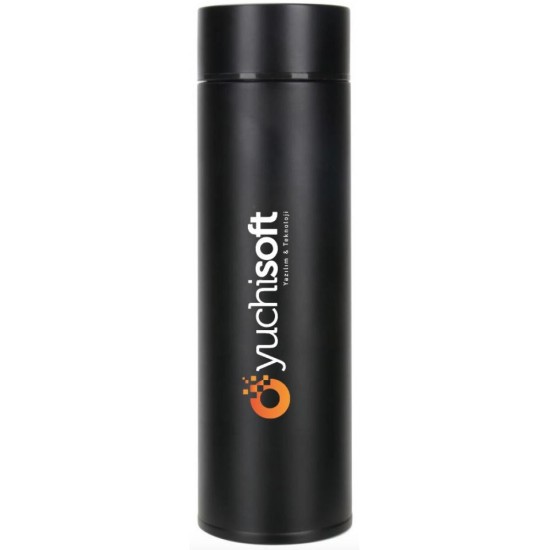 TRM-014 500 ML Çelik Vakumlu Led Sıcaklık Göstergeli Termos