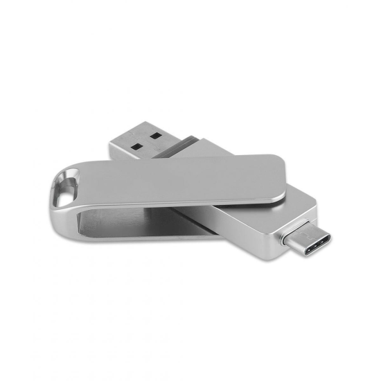 Type-C OTG USB 3.0 Metal Bellek - Çift Girişli Taşınabilir Flash Disk
